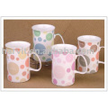 2014 hot new product 9oz split decor or full decor mug